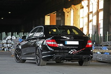 Mercedes C63 AMG tuned by Wimmer
